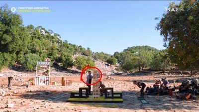 Tempting Fortune: Παρολίγον ατύχημα για την Ειρήνη Καζάκη – Ο Γιάννης Τσιμιτσέλης έσωσε την κατάσταση την τελευταία στιγμή