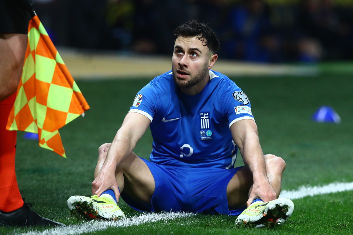 Ο Τζορτζ Μπάλντοκ σε παλαιότερη εμφάνιση με το εθνόσημο