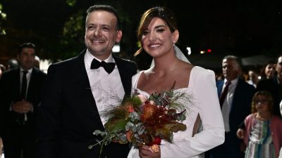 Παντρεύτηκε ο δήμαρχος Αθηναίων Χάρης Δούκας με τη Γεωργία Πολυτάνου: Πάνω από 1000 οι καλεσμένοι