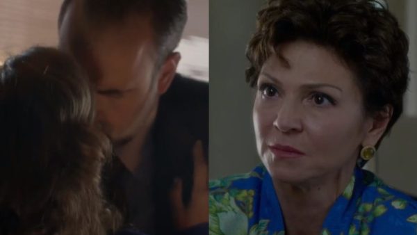 Σκηνές από την σειρά Άγιος Έρωτας με την Θάλεια και την Χριστίνα