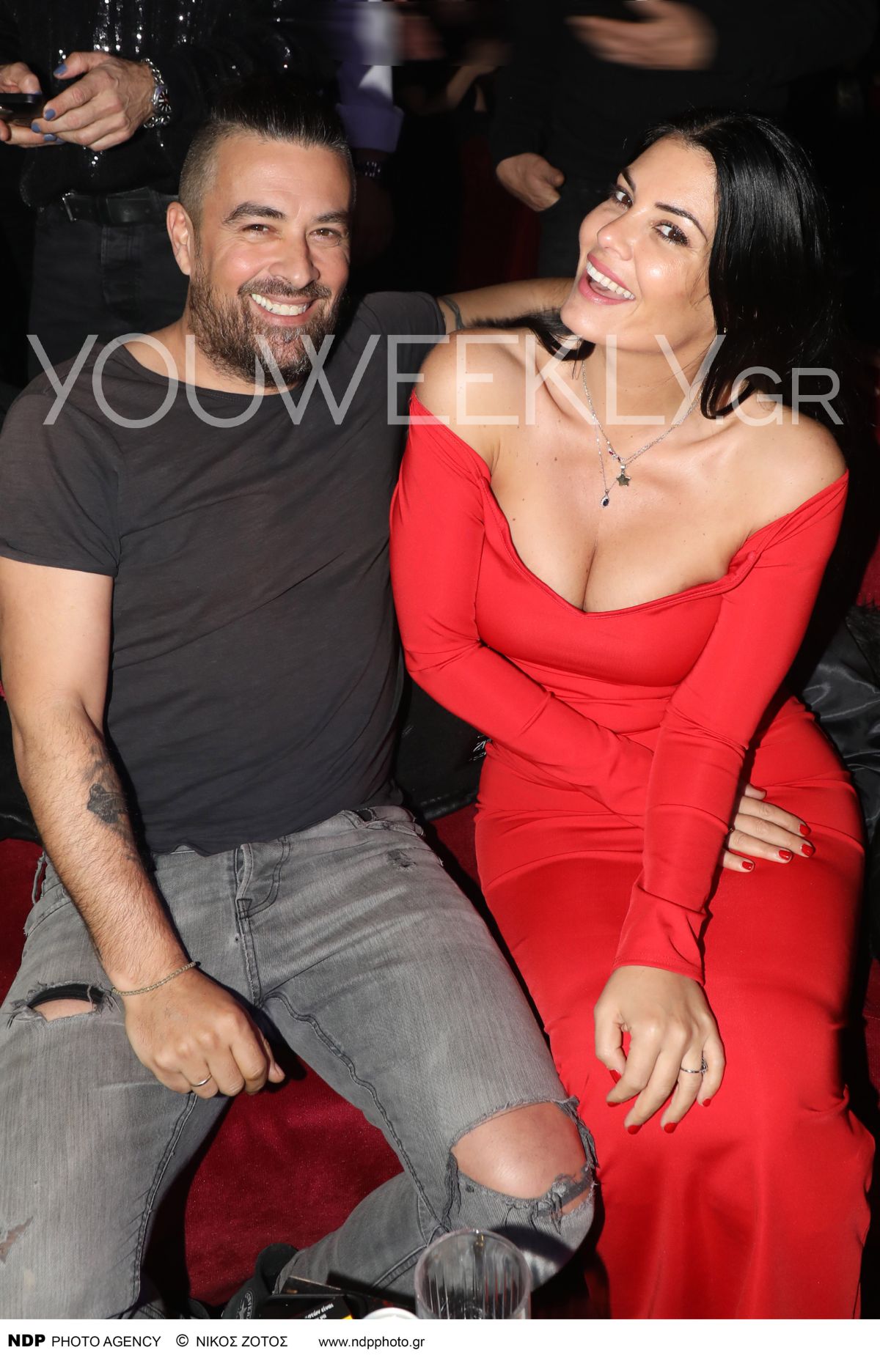 Ο Γιάννης Αϊβάζης με την Μαρία Κορινθίου σε έξοδο πριν το διαζύγιο