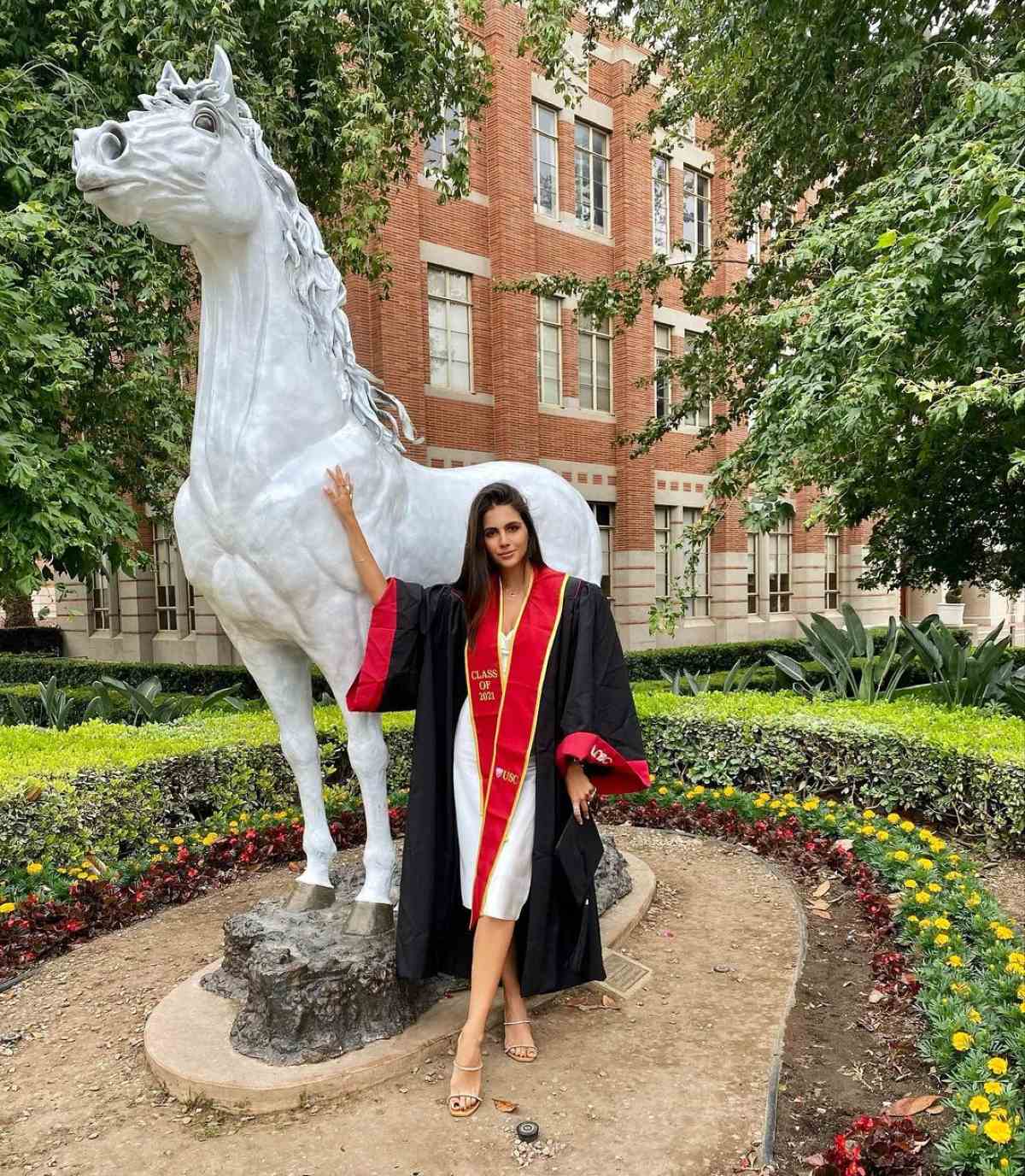 Φωτογραφία της Αλεξάνδρα Νίκα από τις σπουδές της στην Αμερική