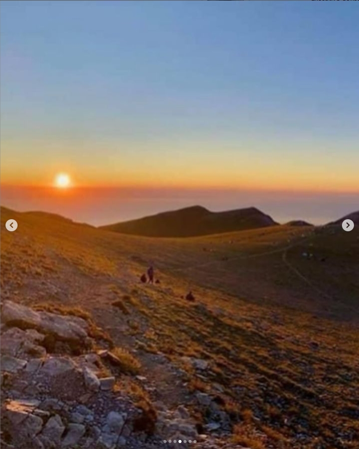 Η ανατολή στον όλυμπο