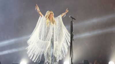 Φωτογραφία της Άννας Βίσση από την συναυλία της στο Καλλιμάρμαρο