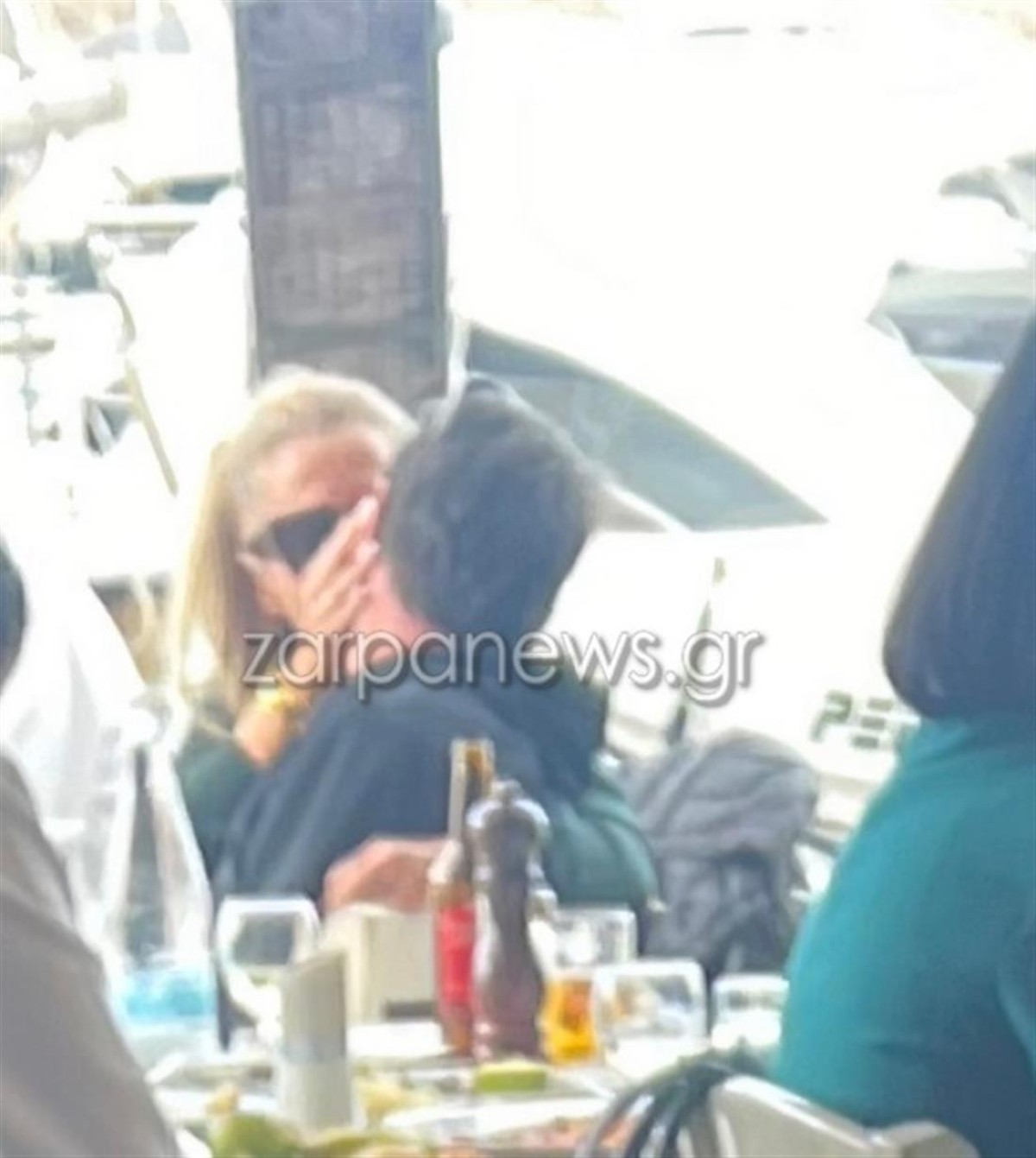 Ο Απόστολος Λύτρας με την σύντροφο του