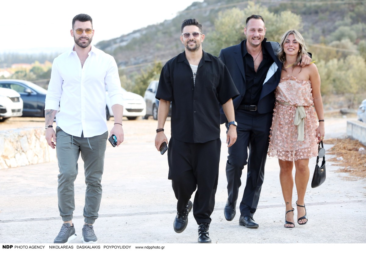 Οι καλεσμένοι στον γάμο του Απόστολου Ρουβά