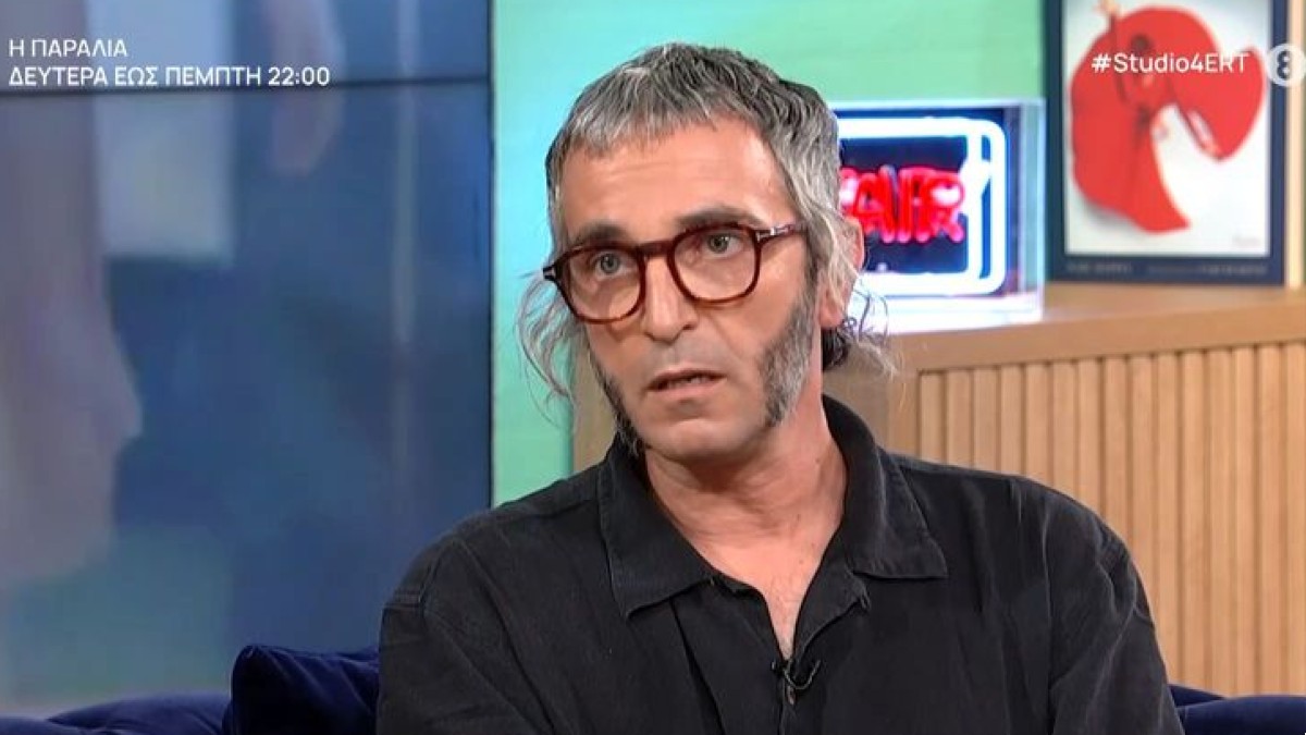 Ο Άρης Σερβετάλλης στην εκπομπή "Στούντιο 4"