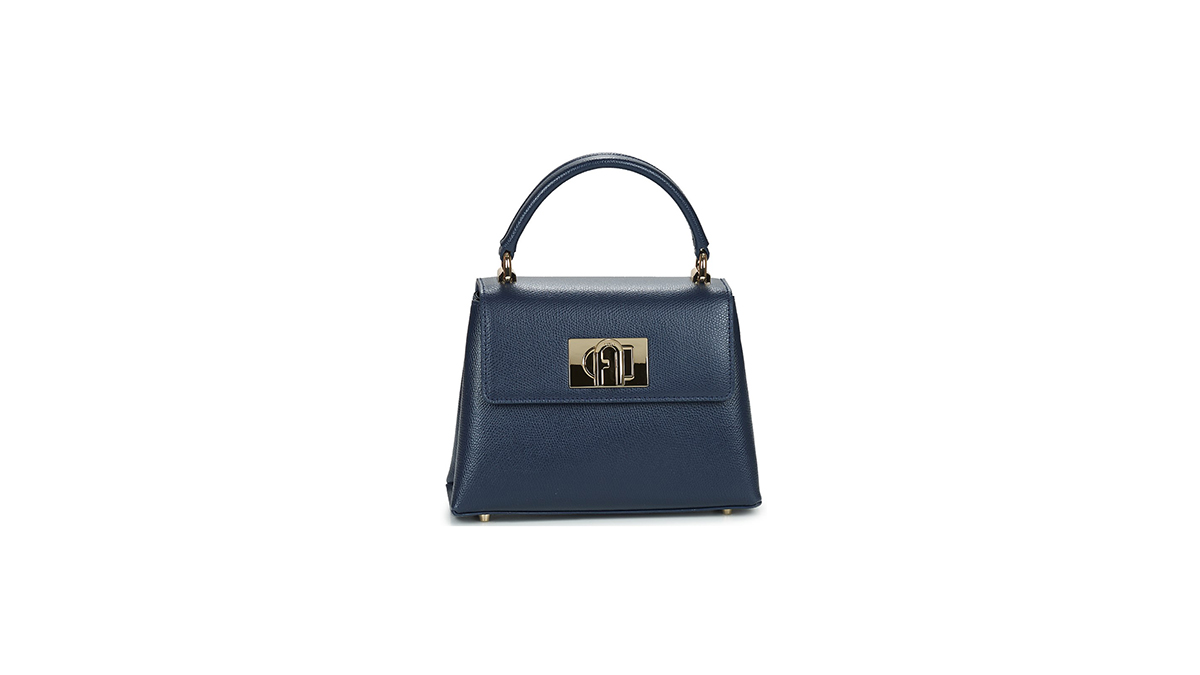 μπλε mini bag furla