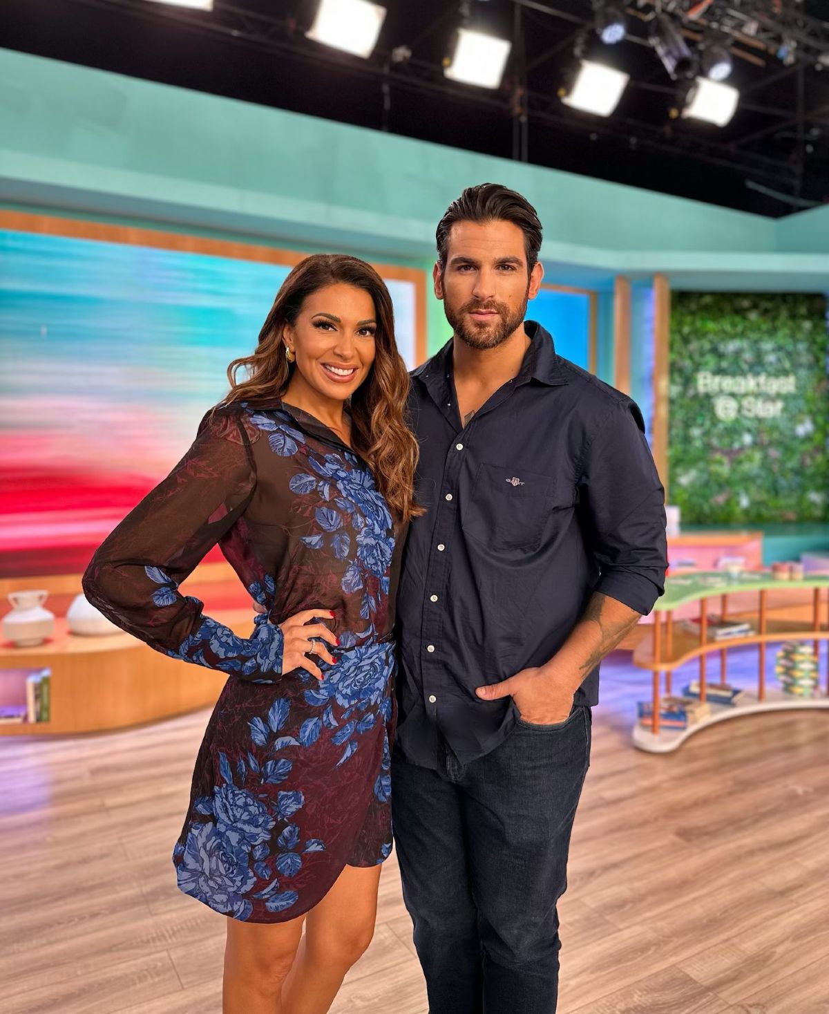 Ο Ετεοκλής Παύλου και η Ελένη Χατζίδου