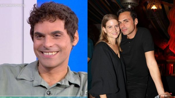 Ο Γιώργος Παπαγεωργίου και η σύζυγός του Δανάη Μιχαλάκη