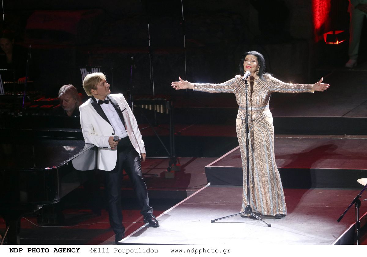 Δελαπόρτας και Σαμπουντζάκη στο Ηρώδειο