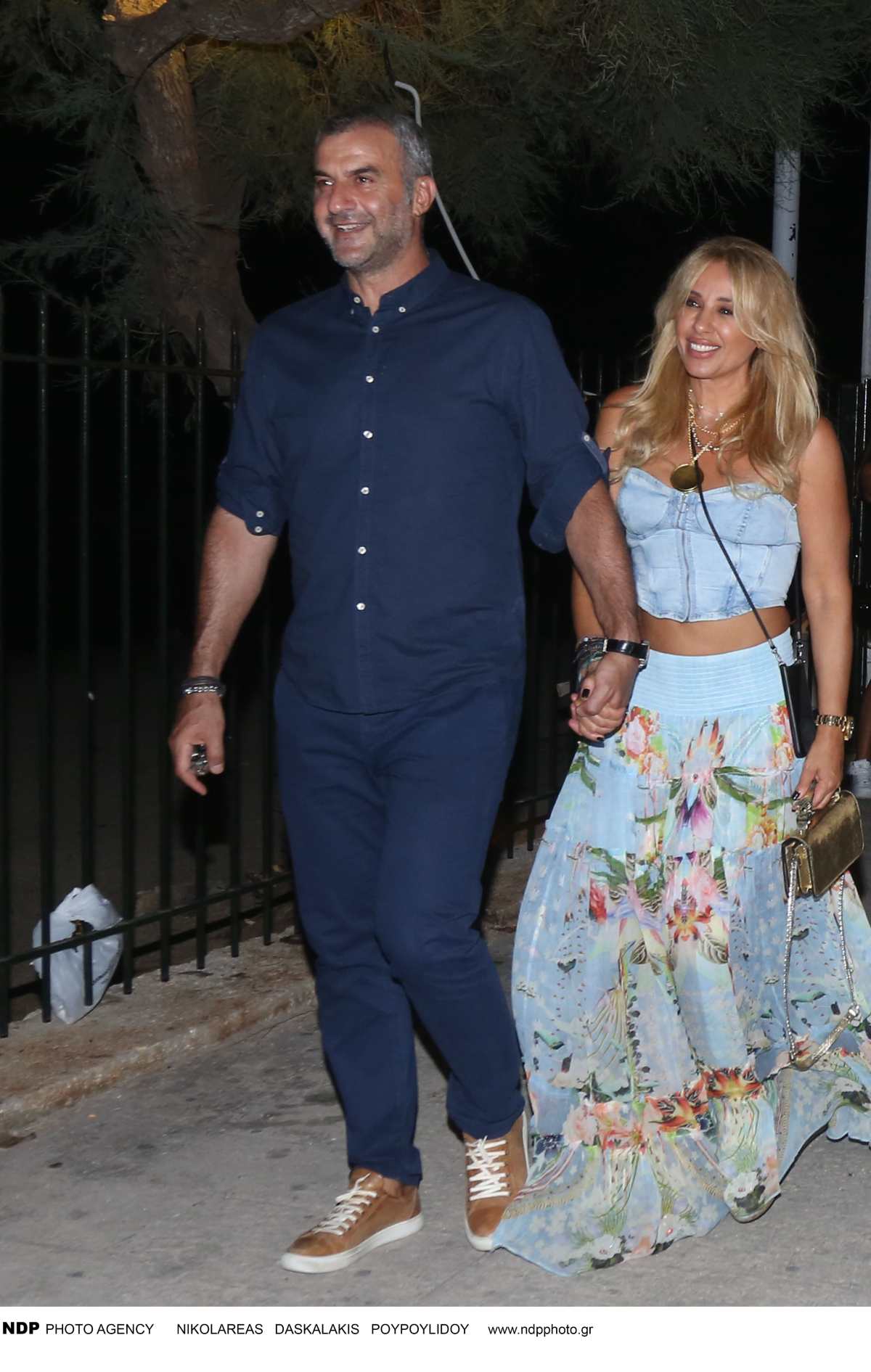 Η Γωγώ Μαστροκώστα και ο Τραϊανός Δέλλας