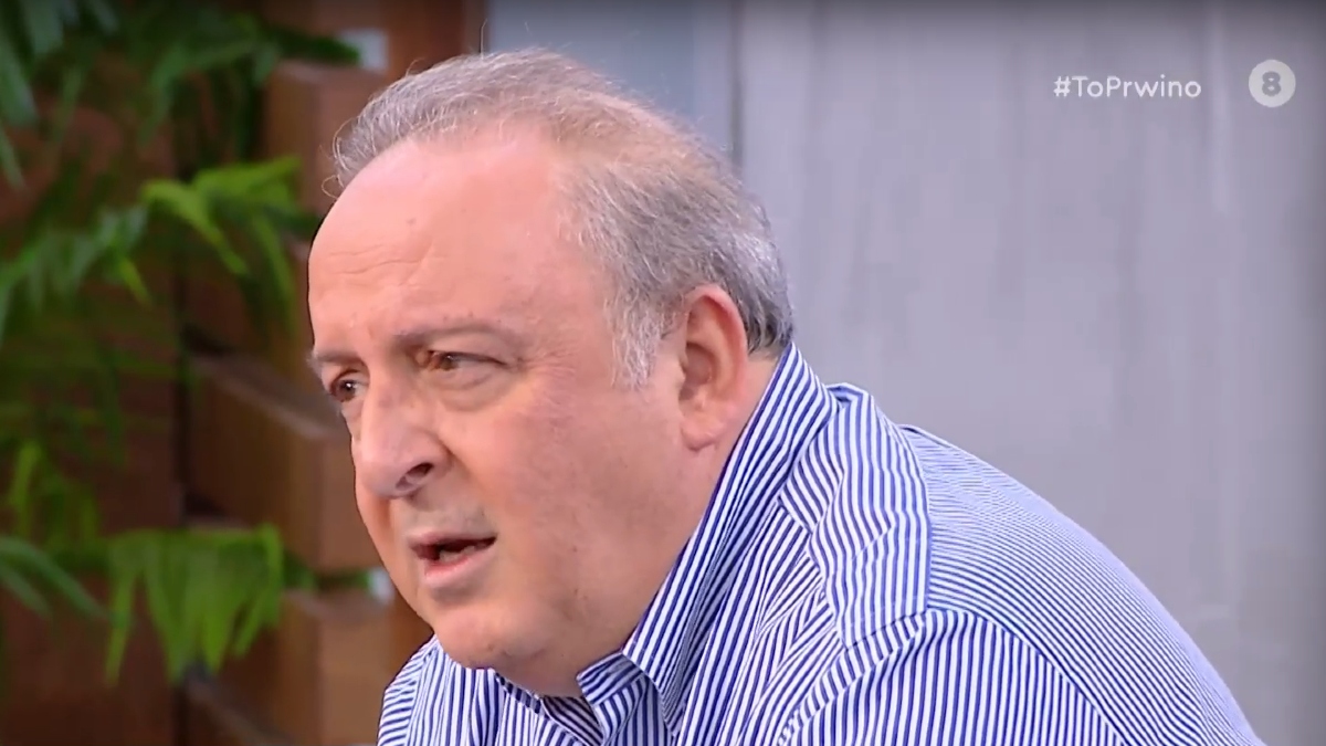 Ο Δημήτρης Καμπουράκης στο Πρωινό