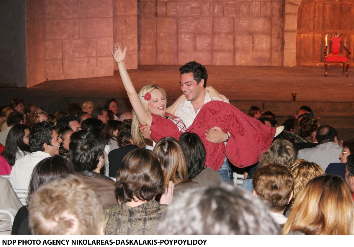 Η Έφη Μουρίκη το 2007