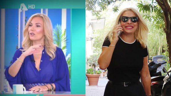 Η Ελένη Μενεγάκη και η Τίνα Μεσσαροπούλου