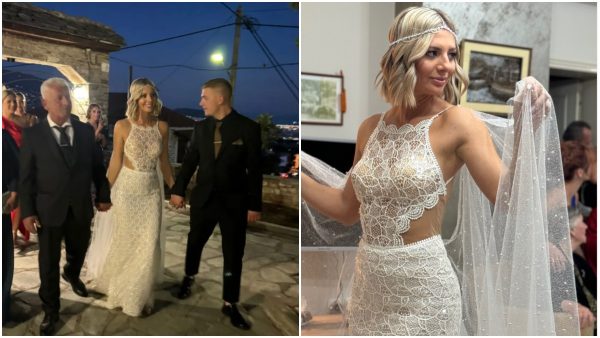 Η Ελένη Χαμπέρη παντρεύτηκε