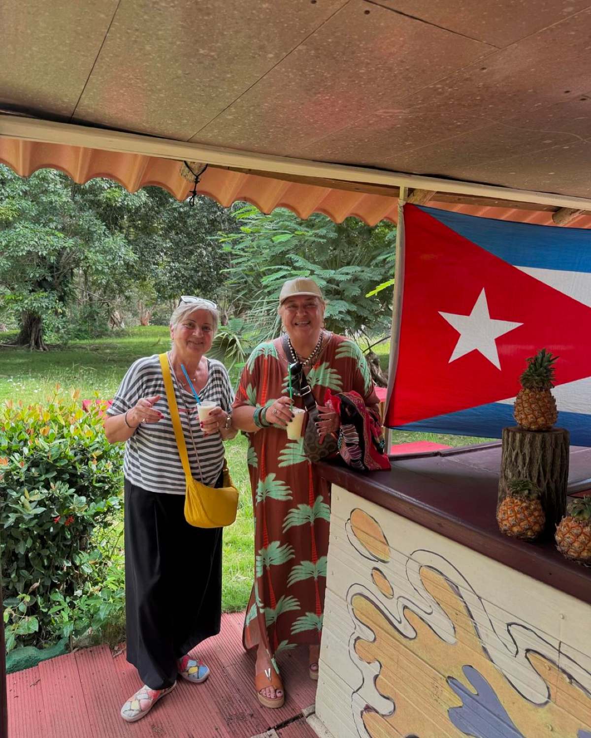 Η Ελισάβετ Κωνσταντινίδου στην Κούβα