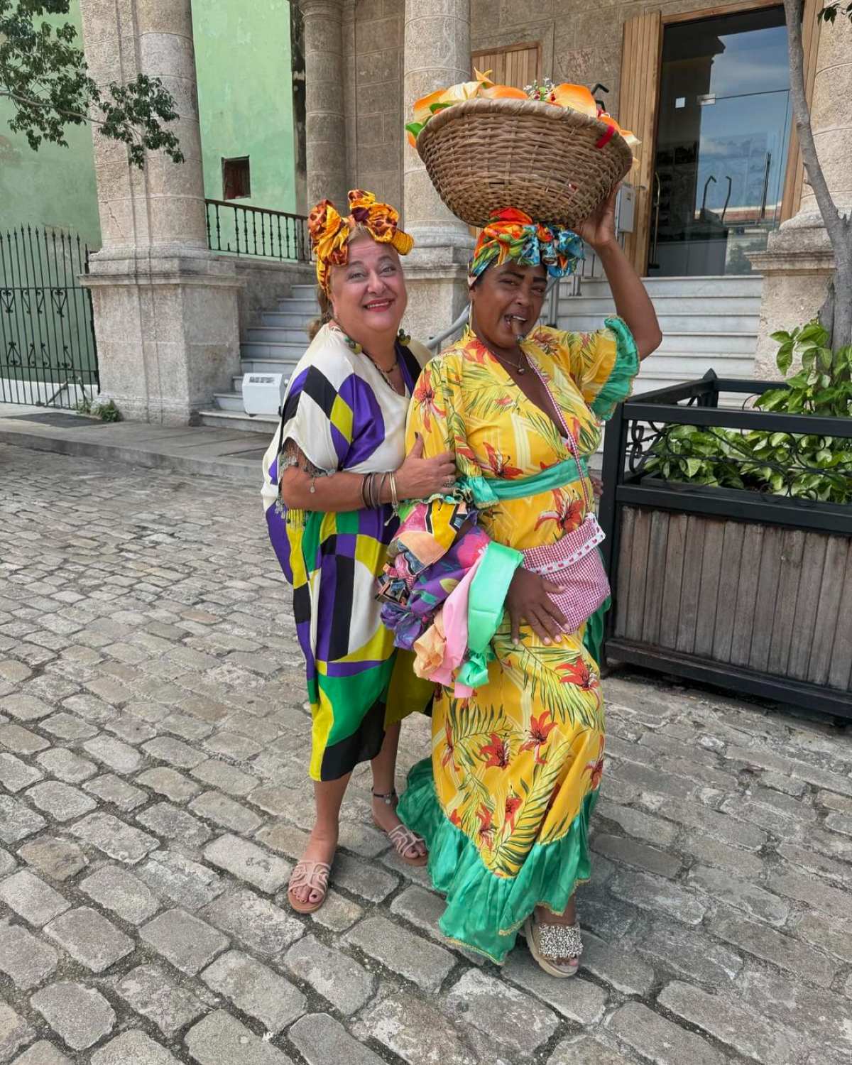 Η Ελισάβετ Κωνσταντινίδου στην Κούβα