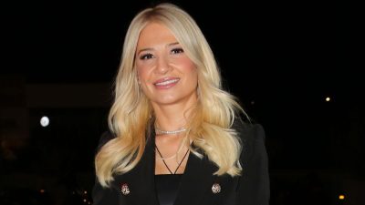 Η Φαίη Σκορδά σε βραδινή της έξοδο