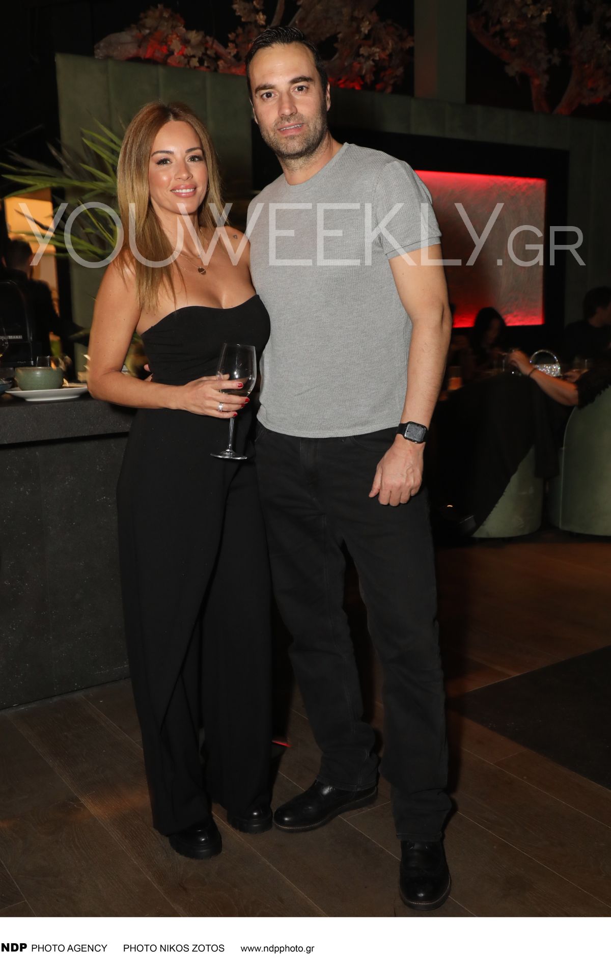 Η τελευταία κοινή δημόσια εμφάνιση του Κώστα Φραγκολιά και της Δώρας Πατσιώτη