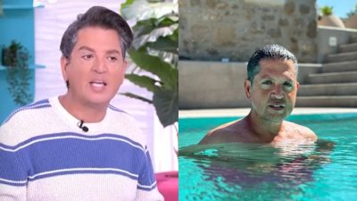 Ο Γιάννης Πουλόπουλος στο ξενοδοχείο του