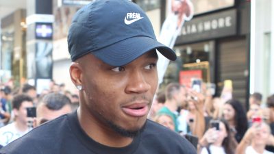 Ο Γιάννης Ατεντοκούνμπο στην Αθήνα