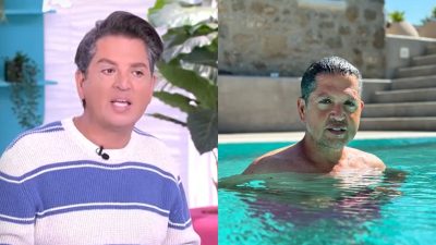 Ο Γιάννης Πουλόπουλος στο Super Κατερίνα και στην πισίνα του