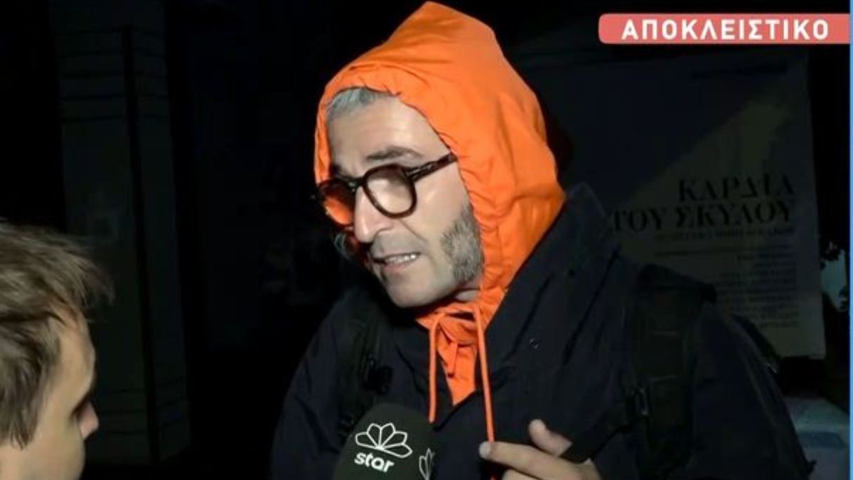 Ο Γιάννης Σερβετάλης σε δηλώσεις του