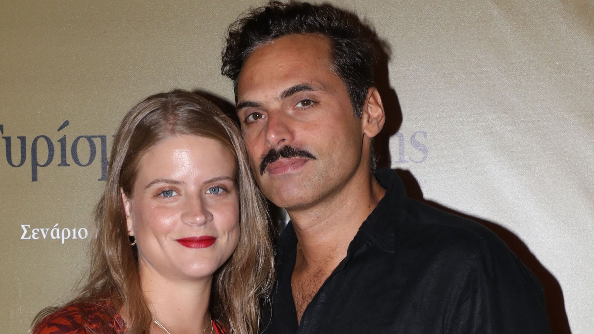 Ο Γιώργος Παπαγεωργίου και η Δανάη Μιχαλάκη