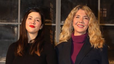 Η Γιούλη Ηλιοπούλου και η κόρη της, Κρίστελ Καπερώνη