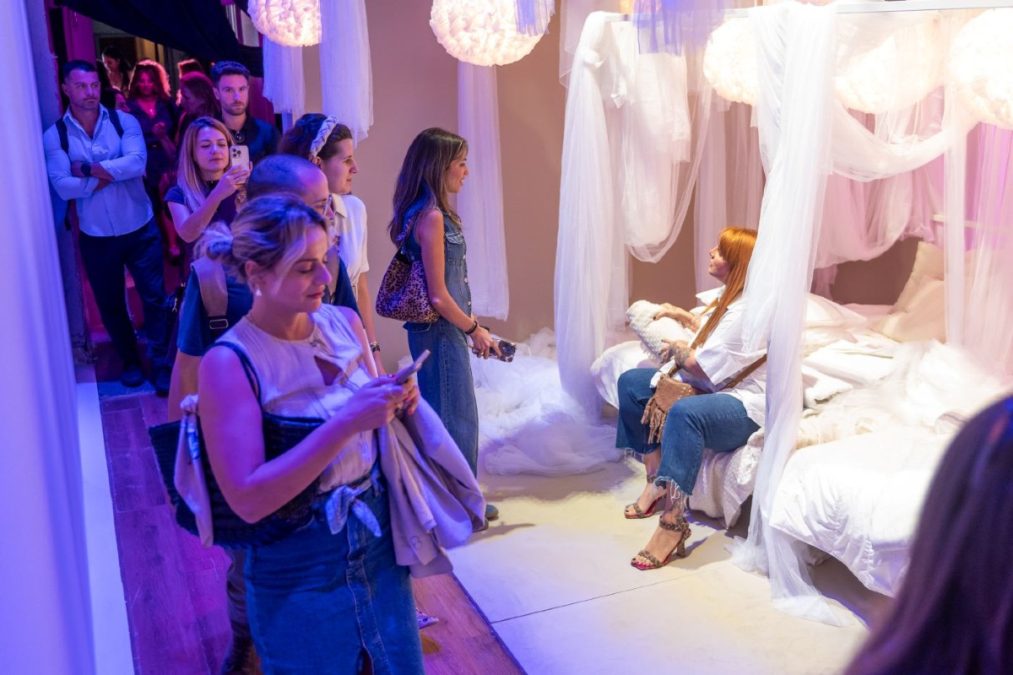 Οι παρευρισκόμενοι στην εκδήλωση ΙΚΕΑ για τον καλύτερο ύπνο