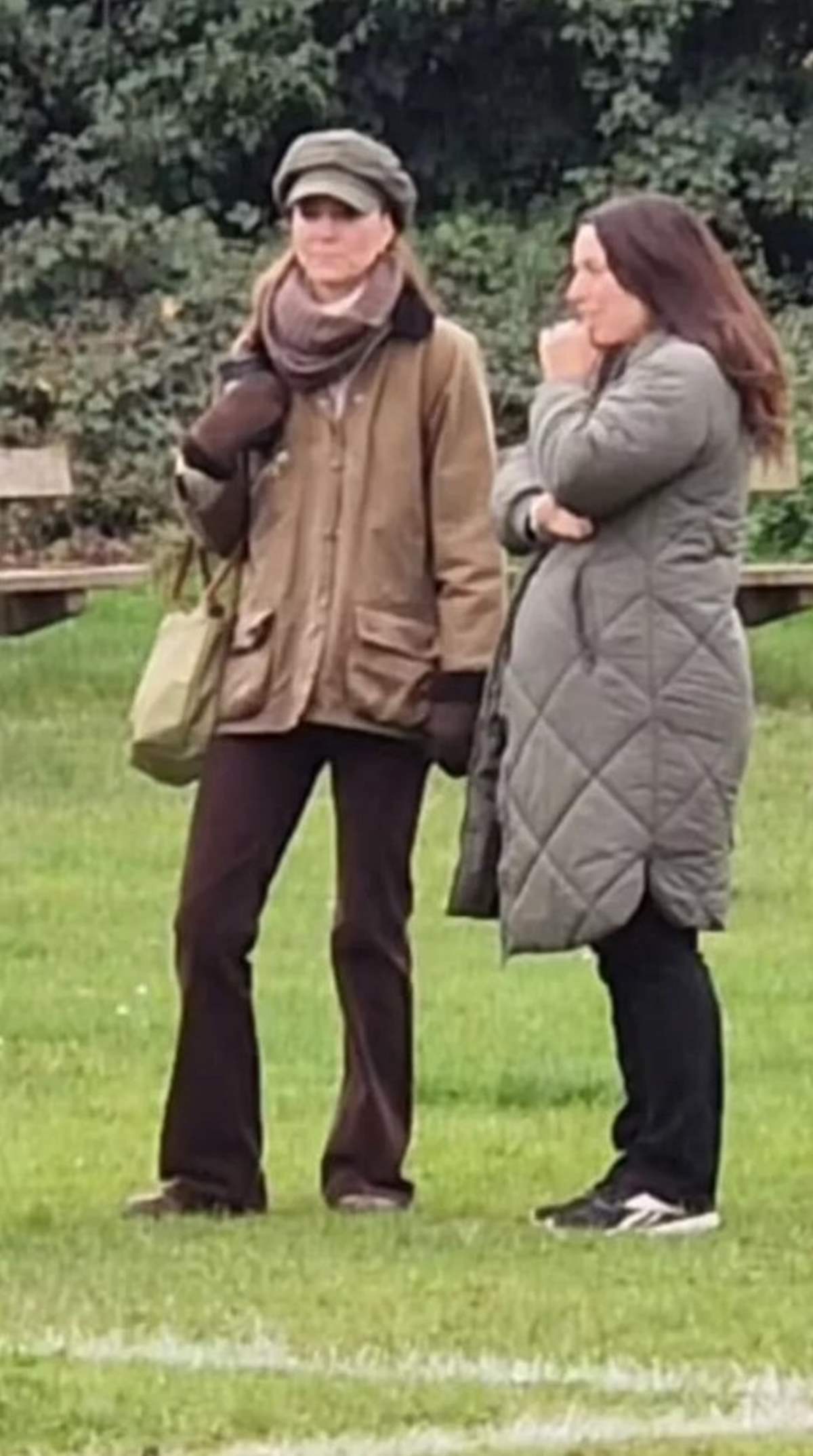 Η Kate Middleton σε αγώνα ποδοσφαίρου του γιου της