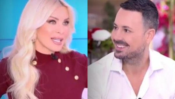 Η Κατερίνα Καινούργιου και ο Πέτρος Κουσουλός στην εκπομπή "Super Κατερίνα.