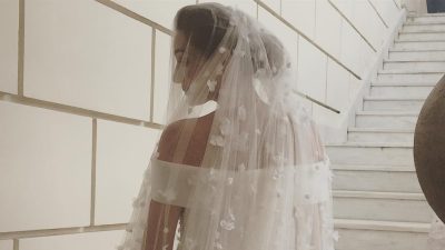 Κάτια Ζυγούλη με νυφικό