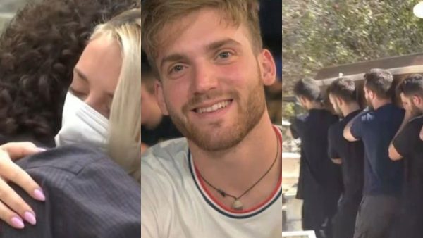 Οι σπαρακτικές εικόνες από την κηδεία του Ιωνά Καρούση