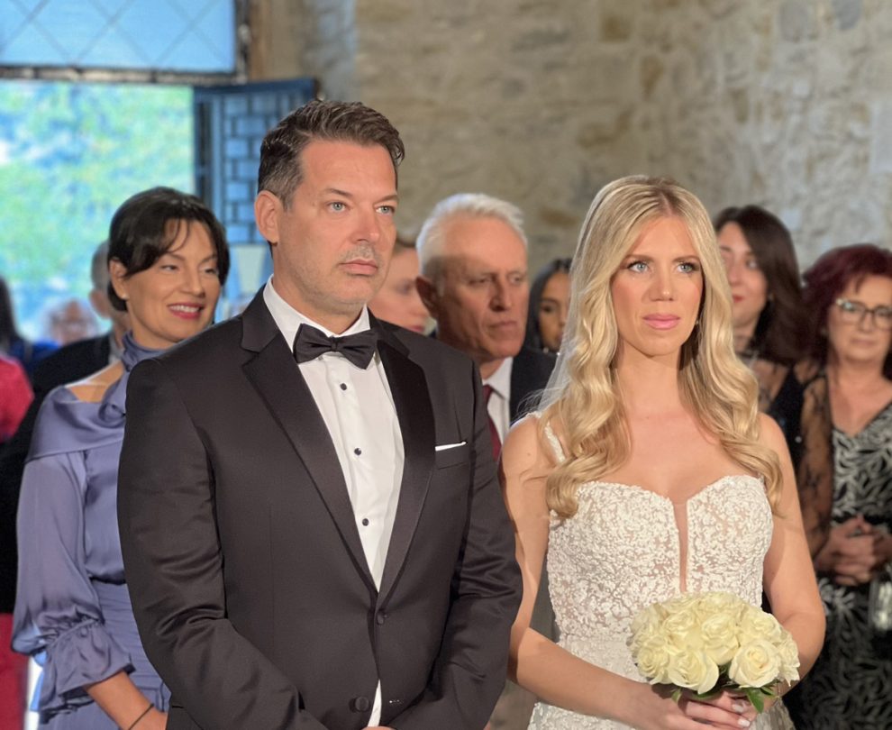 Ο Κίμων Μπάλλας με την σύζυγό του