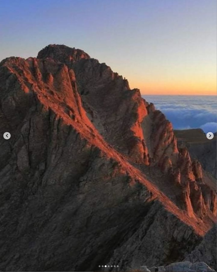 Η κορυφή του Ολύμπου