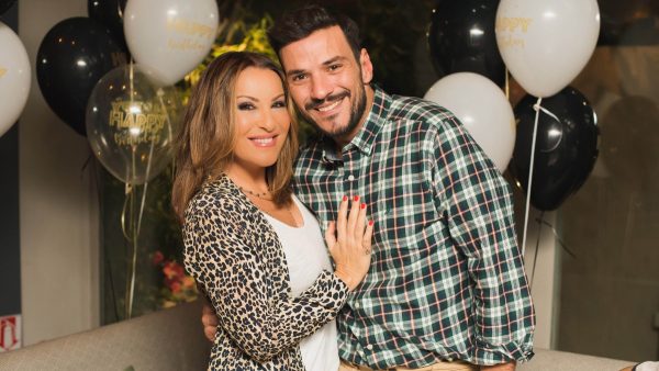 Κώστας Τσουρός και Ναταλία Γερμανού σε έξοδό τους στο παρελθόν