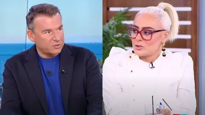 Ο Γιώργος Λιάγκας μιλά με την Άρια Καλύβα