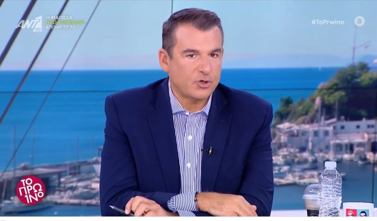 Ο Γιώργος Λιάγκας στο Πρωινό