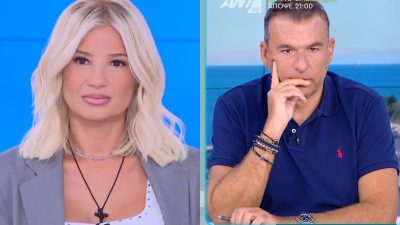 Φωτογραφίες του Γιώργου Λιάγκα και της Φαίης Σκορδά από τις εκπομπές τους