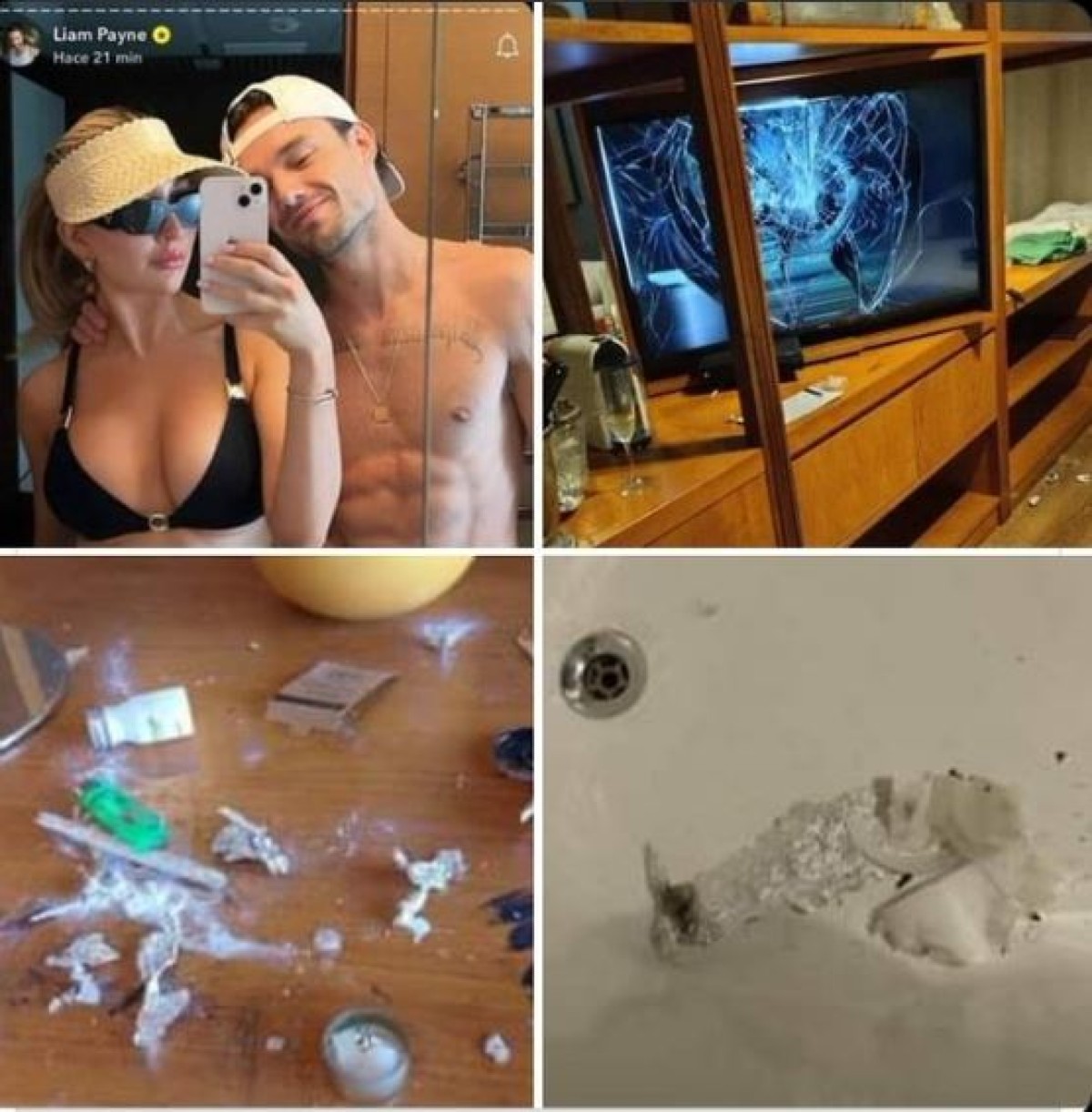 Φωτογραφίες από το ξενοδοχείο του Λίαμ Πέιν 