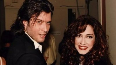 Ο Λάμπης Λιβιεράτος και η Άννα Βίσση