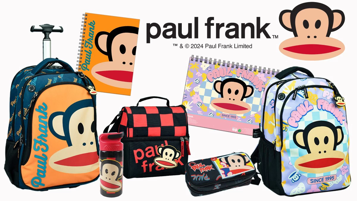 Επιστρoφή στο σχολείο μαζί με τoν Paul Frank: Το πιο trendy brand της φετινής σχολικής χρονιάς είναι εδώ!