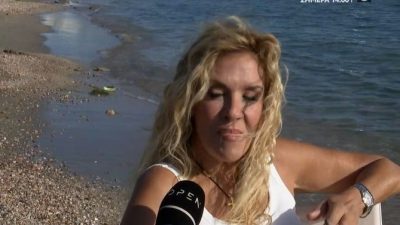 Η Μαίρη Μηλιαρέση δίνει συνέντευξη στην εκπομπή Πρωινό ΣουΣου