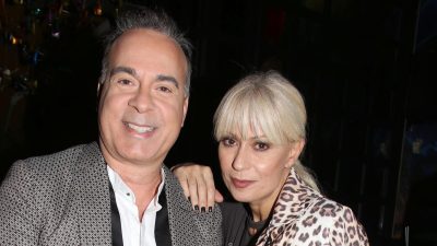 Ο Φώτης Σεργουλόπουλος και η Μαρία Μπακοδήμου