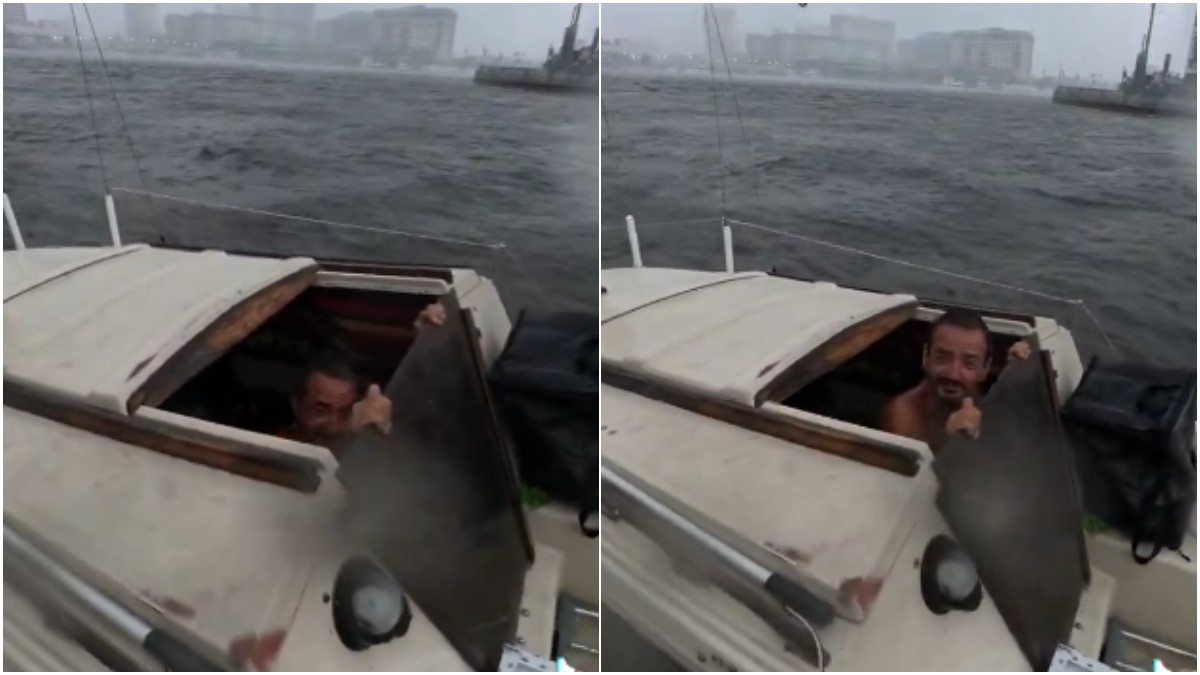 Στιγμιότυπα από τον τυφώνα Μίλτον στην Φλόριντα