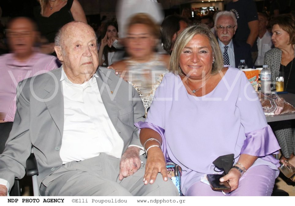 Ο Μίμης Πλέσσας και η Λουκίλα Καρρέρ σε έξοδό τους στο παρελθόν