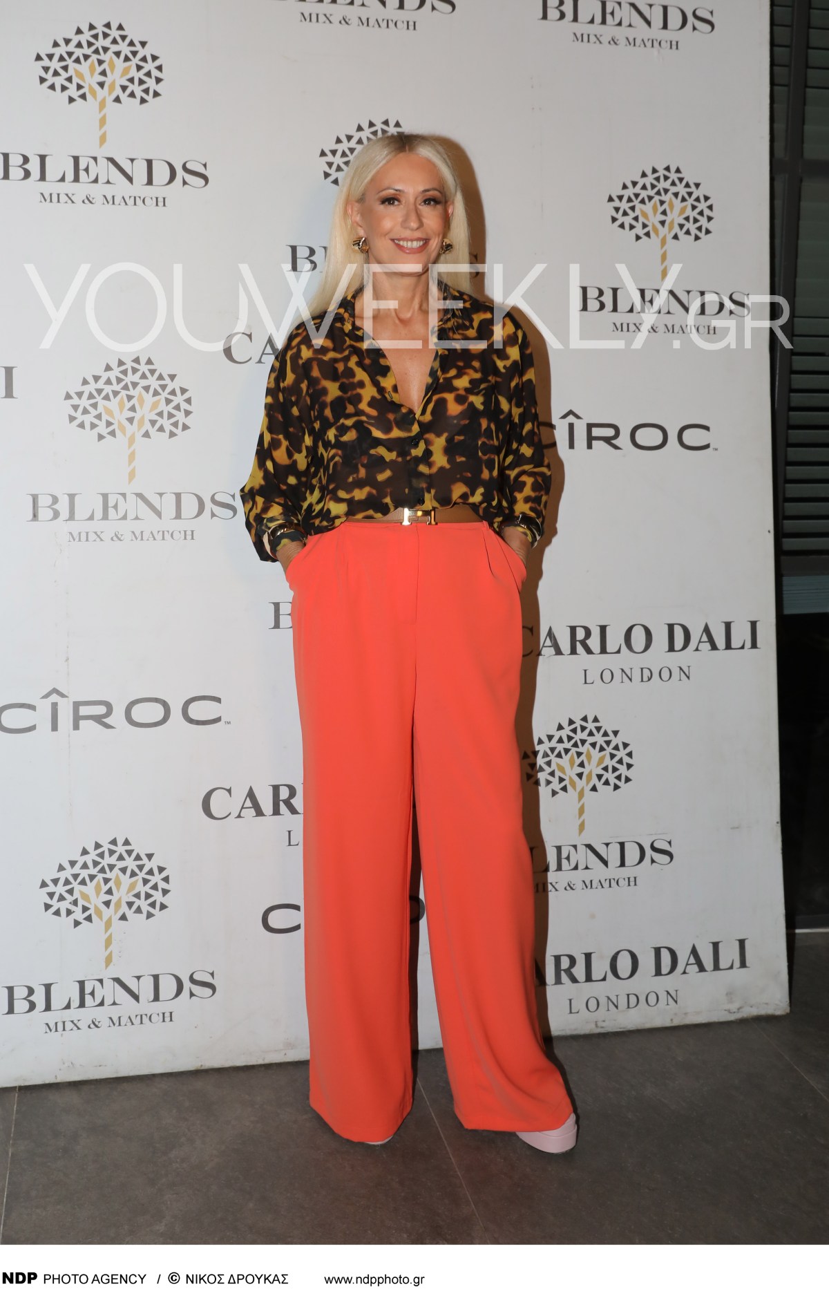 Η πρώτη δημόσια εμφάνιση της Μαρίας Μπακοδήμου μετά την νοσηλεία της και την εντατική