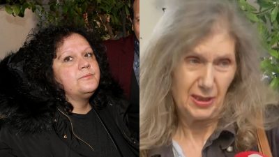 Η Μαίρη Μπάρκουλη και η Μαρίνα Νικολαΐδου